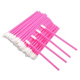 Puchin Lip Brushes Disposable Lipstick Make Up Brush Gloss Wands Applicator Tool Makeup Beauty Tool Kits (200 PCS, Rose)