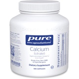 Pure Encapsulations Calcium (Citrate) Supplement for Bones and Teeth, Colon Health, and Cardiovascular Support* 180 Capsules