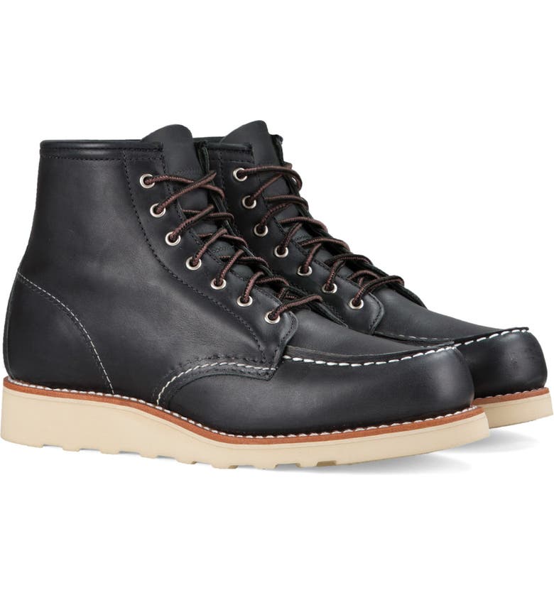 Red Wing 6-Inch Moc Boot_BLACK BOUNDARY LEATHER