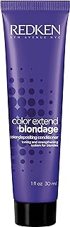 Redken Color Extend Blondage Color Depositing Purple Conditioner | Hair Toner For Blonde Hair | Neutralizes Brass & Moisturizes Hair | With Pure Violet Pigments