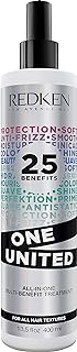 Redken One United All-In-One Leave-In Conditioner | Multi-Benefit Treatment | Heat Protectant Spray for Hair | All Hair Types | Paraben Free