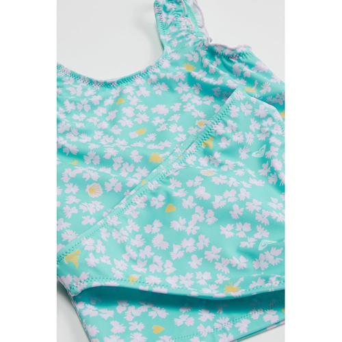 록시 Roxy Kids Teenie Ditsy Tankini Set Swimsuit (Toddler/Little Kids/Big Kids)
