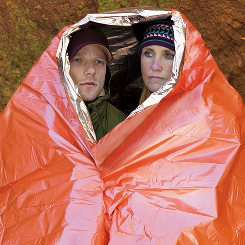  S.O.L Survive Outdoors Longer Heatsheets Survival 2-Person Blanket - Hike & Camp