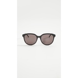 Saint Laurent Signature Round Sunglasses