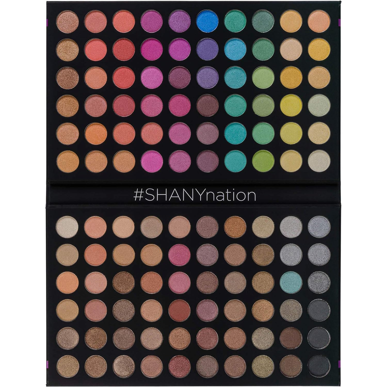  SHANY Cosmetics SHANY Ultimate Fusion - 120 Color Eye shadow Palette Natural Nude and Neon Combination