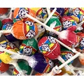 Sunny Island Rain Blo Fruit Assorted Flavors Bubble Gum Filled Pops Candy, Bulk - 2 Pound Bag