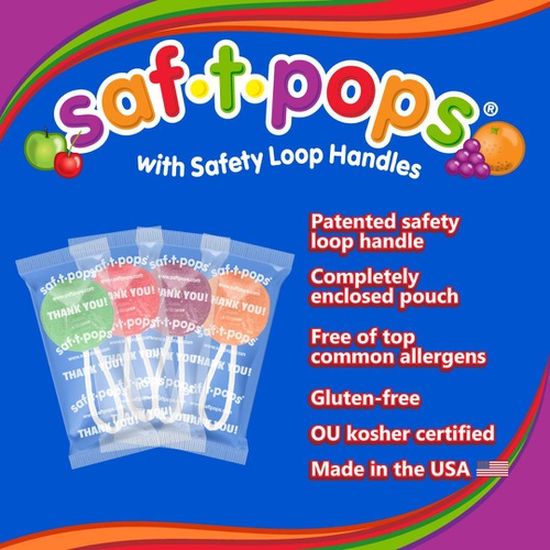  Saf-T-Pops 200 count box Thank You Wrapper