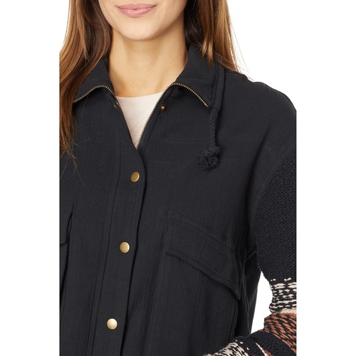  Saltwater Luxe Drew Long Sleeve Jacket with Sleeve Detail