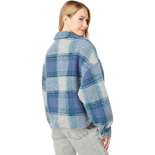  Saltwater Luxe Andi Long Sleeve Plaid Jacket