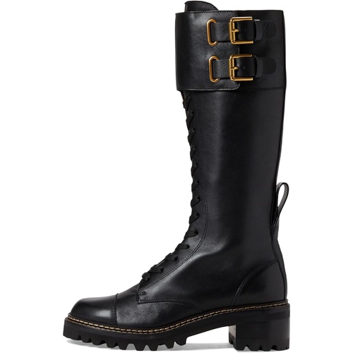  See by Chloe Mallory Combat Over-the-Knee Boot