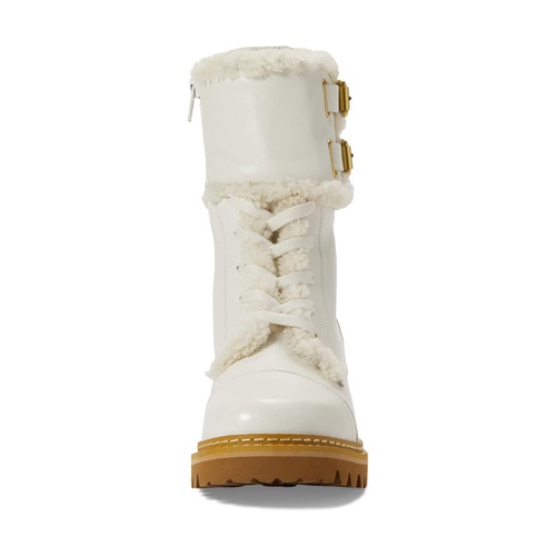  See by Chloe Mallory Combat Shearling Bootie