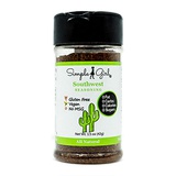 Simple Girl Southwest Seasoning - Sugar Free - Natural Herbs and Spices - Carb Free - Gluten Free - MSG Free - Diabetic Friendly - Compatible With Most Diet Plans