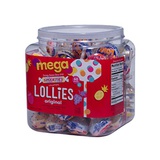 Mega Smarties Lollies, Mega, 60 Count 4 lbs 1 oz.