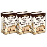 Chocolate Dipped Homemade Vanilla Rice Crispy by SMASHMALLOW | Non-GMO | Organic Cane Sugar | Gluten Free | Pack of 3 (6 oz)