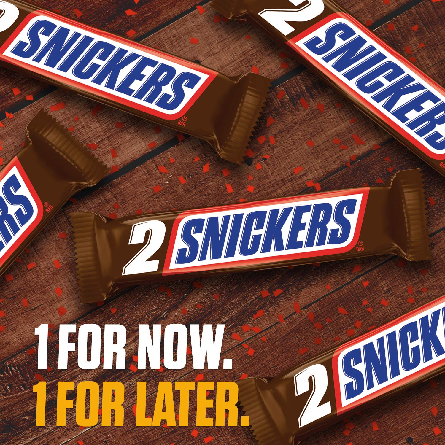  SNICKERS Sharing Size Chocolate Candy Bars 3.29-Ounce Bar 24-Count Box