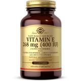 Solgar Vitamin E 268 MG (400 IU) Mixed (d-Alpha Tocopherol & Mixed Tocopherols), 100 Softgels - Supports Immune System & Skin Nutrition - Natural Antioxidant - Gluten Free, Dairy F