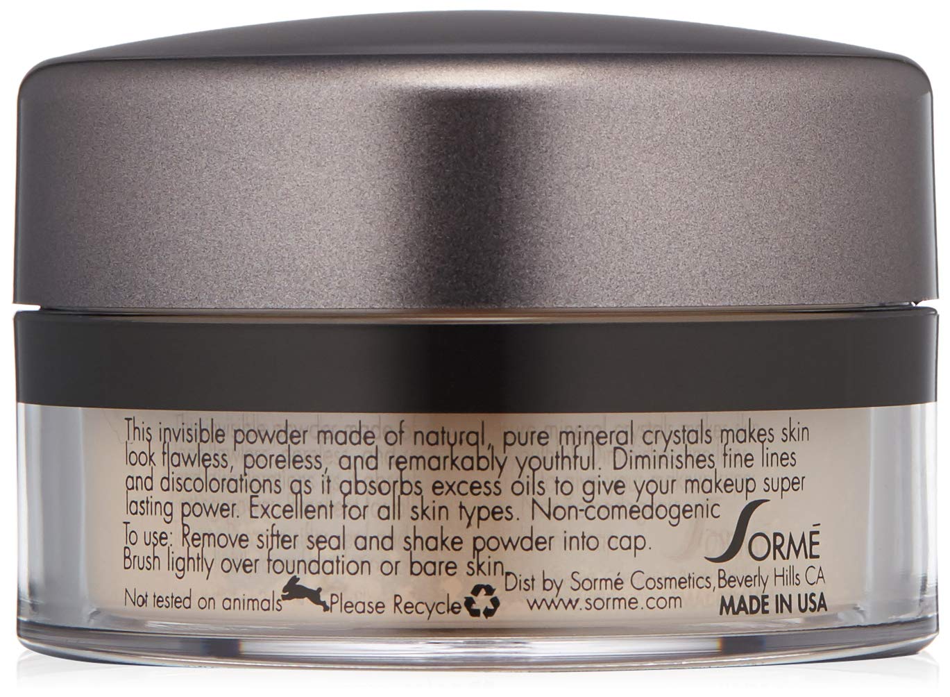  Sorme Treatement Cosmetics Mineral Secret Light Reflecting Mineral Powder