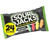 Sour Jacks Sour Candy, Sour Gummy Snacks, Bulk Pack, 2 (Pack of 24) Original 48 Ounce