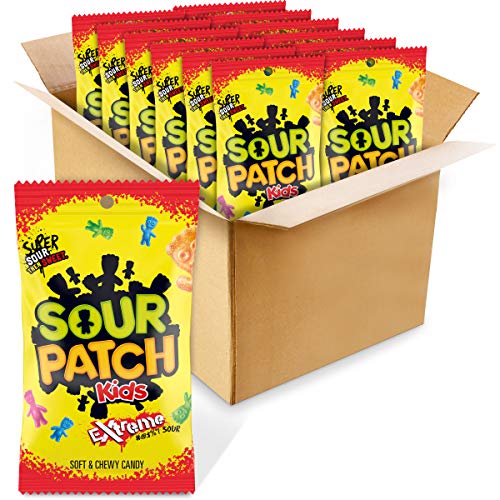 SOUR PATCH KIDS Candy, Extreme Flavor, 12 Bags (7.2 oz.)