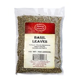 Dried Basil Leaves 7oz (200g) - Natural, Non-GMO, Vegan, Ayurveda Herb - by Spicy World