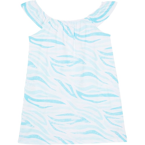 스플렌디드 Splendid Littles Aqua Zebra Print Dress (Toddleru002FLittle Kids)