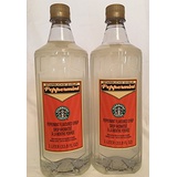 Starbucks peppermint syrup 2 pack coffee flavor
