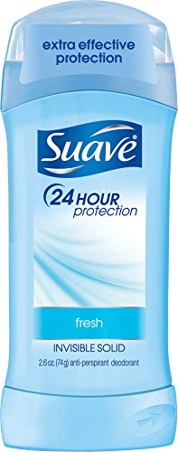 Suave Antiperspirant Deodorant 24-hour Odor and Wetness Protection Shower Fresh Deodorant for Women 2.6 oz, Package may vary