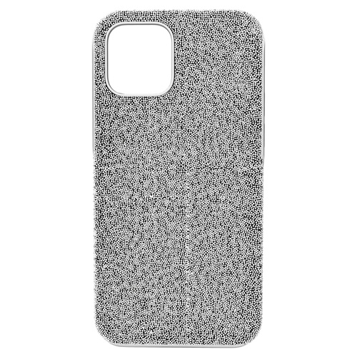 스와로브스키 Swarovski High smartphone case, iPhone 12 Pro Max, Silver tone