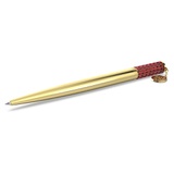 Swarovski Alea ballpoint pen, Red, Gold-tone plated
