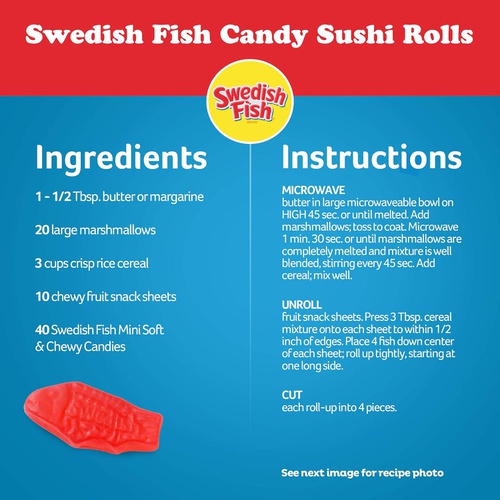  SWEDISH FISH Mini Soft & Chewy Candy, 5 lb