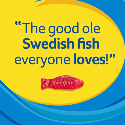  SWEDISH FISH Soft & Chewy Candy, 240 - 0.21 oz Packs