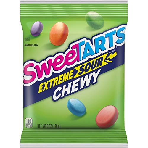 SweeTARTS Chewy Sours Share Pack, 6 Oz, Pack of 12