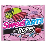 SweeTarts (1) Bag Soft & Chewy Ropes - Cherry Punch Flavor - Colors From Real Sources - Halloween Edition Candy - Individual Packets - Net Wt. 9 oz