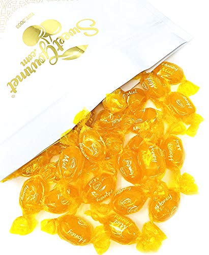 SweetGourmet Arcor Honey Filled Hard Candy | Wrapped Bulk Candies | Soft Honey Center | 3 pounds
