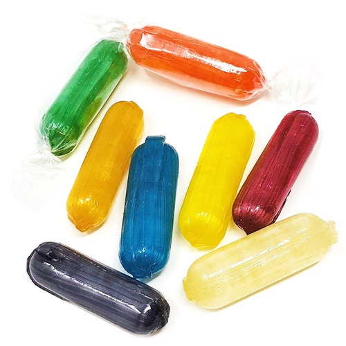  SweetGourmet.com SweetGourmet Assorted Fruit Flavored Rods Hard Candy | 3 Pounds