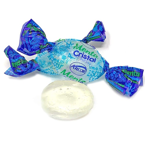  SweetGourmet.com Arcor Crystal Mints | Refreshing Mint Clear Hard Candy | Bulk Wrapped | 1 Pound