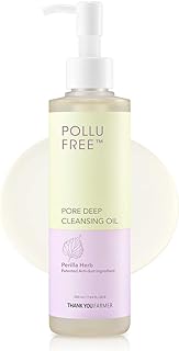 THANKYOU FARMER Pollufree Pore Deep Cleansing Oil | Anti-Pollution, Makeup Remover, Purifying | 7.03 Fl Oz (200ml)