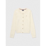 TOMMY ADAPTIVE Solid Cable Knit Cardigan