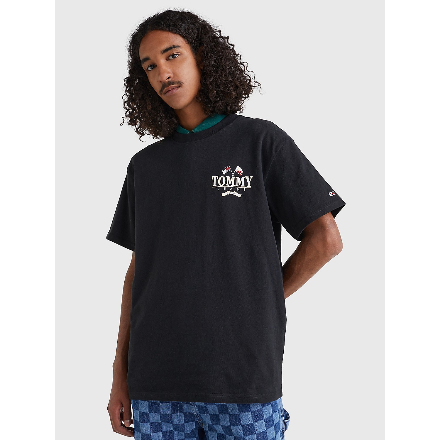 TOMMY JEANS Modern Prep Back Logo Skater T-Shirt