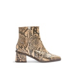 MARGOT LEATHER SNAKE MID BOOTS