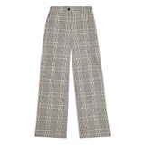 CHECK UTILITY SLOUCH TROUSERS