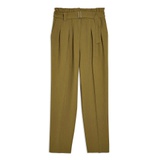 BELTED PEG TROUSER