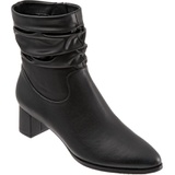 Trotters Krista Slouchy Bootie_BLACK FAUX LEATHER