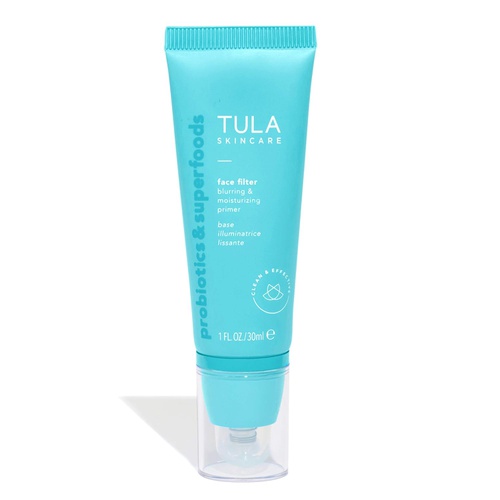  TULA Probiotic Skin Care Face Filter Blurring and Moisturizing Primer | Smoothing Face Primer, Evens the Appearance of Skin Tone & Redness, Hydrates & Improves Makeup Wear | 1 fl.
