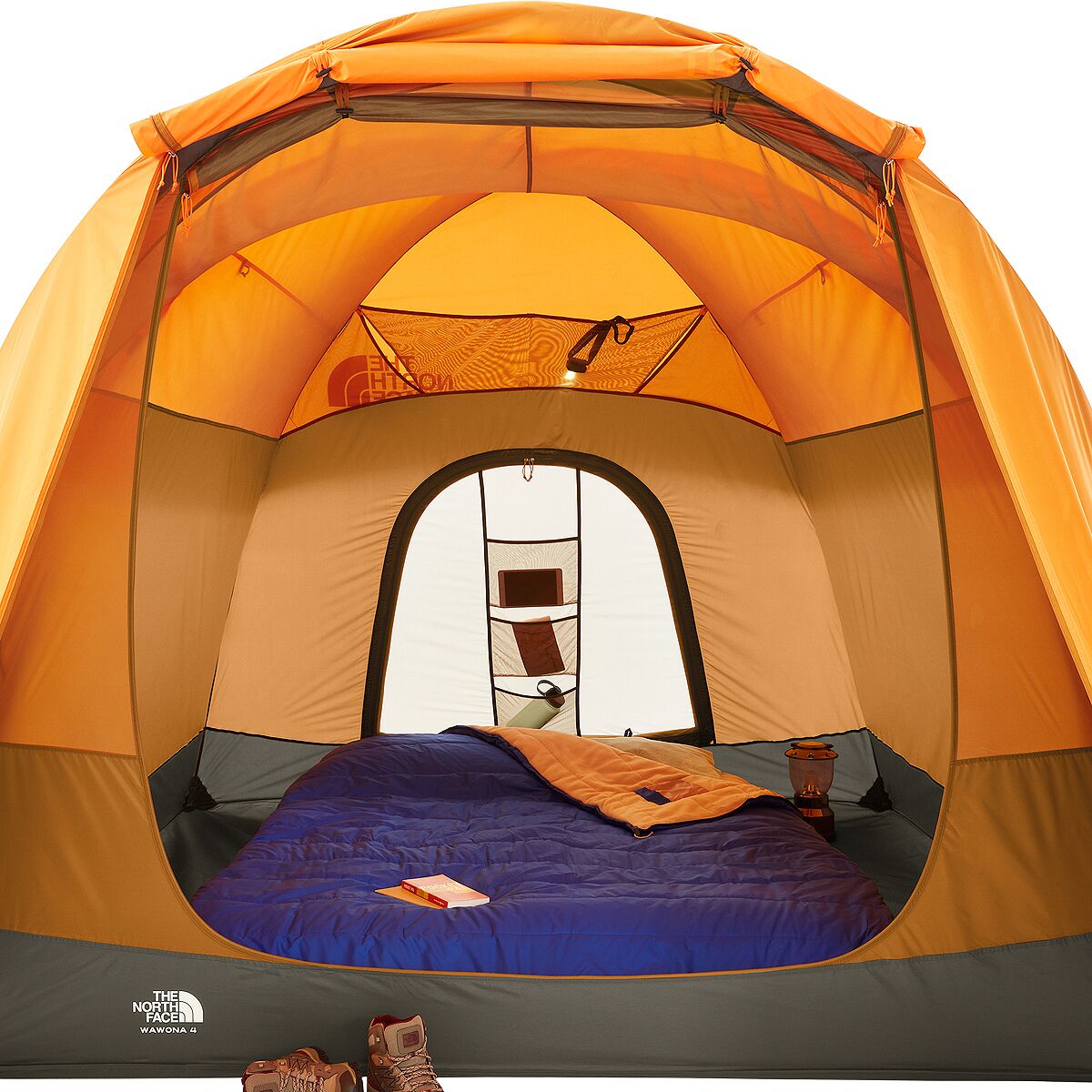 노스페이스 The North Face Wawona 4 Tent: 4-Person 3-Season - Hike & Camp