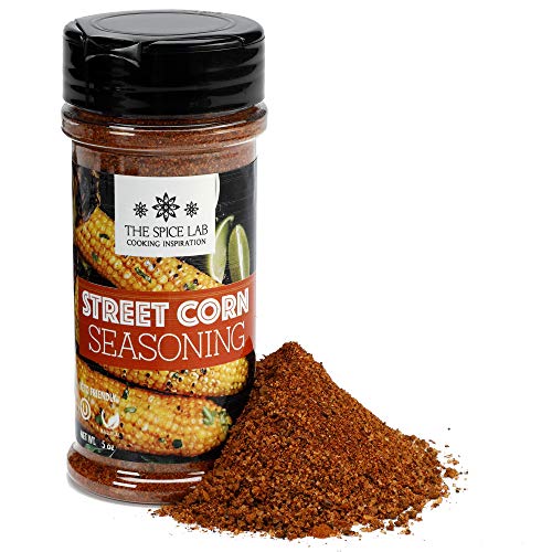 The Spice Lab Mexican Street Corn Seasoning - 5 oz Shaker Jar - Excellent Mexican Spice Blend for Roasted Corn