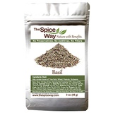 The Spice Way Basil Leaves - ( 3 oz ) pure dried basil leaf