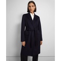 Theory Wrap Coat in Double-Face Wool-Cashmere