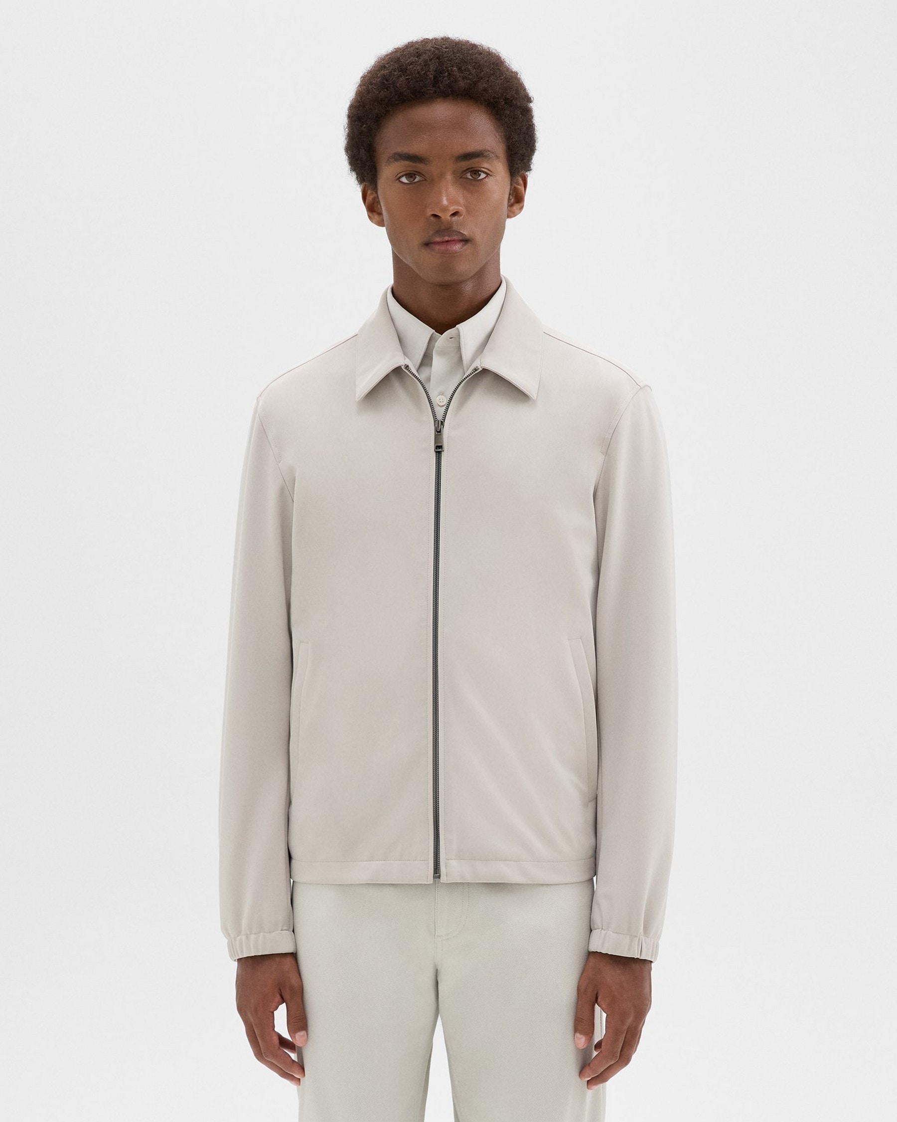 Theory Brody Jacket in Precision Ponte