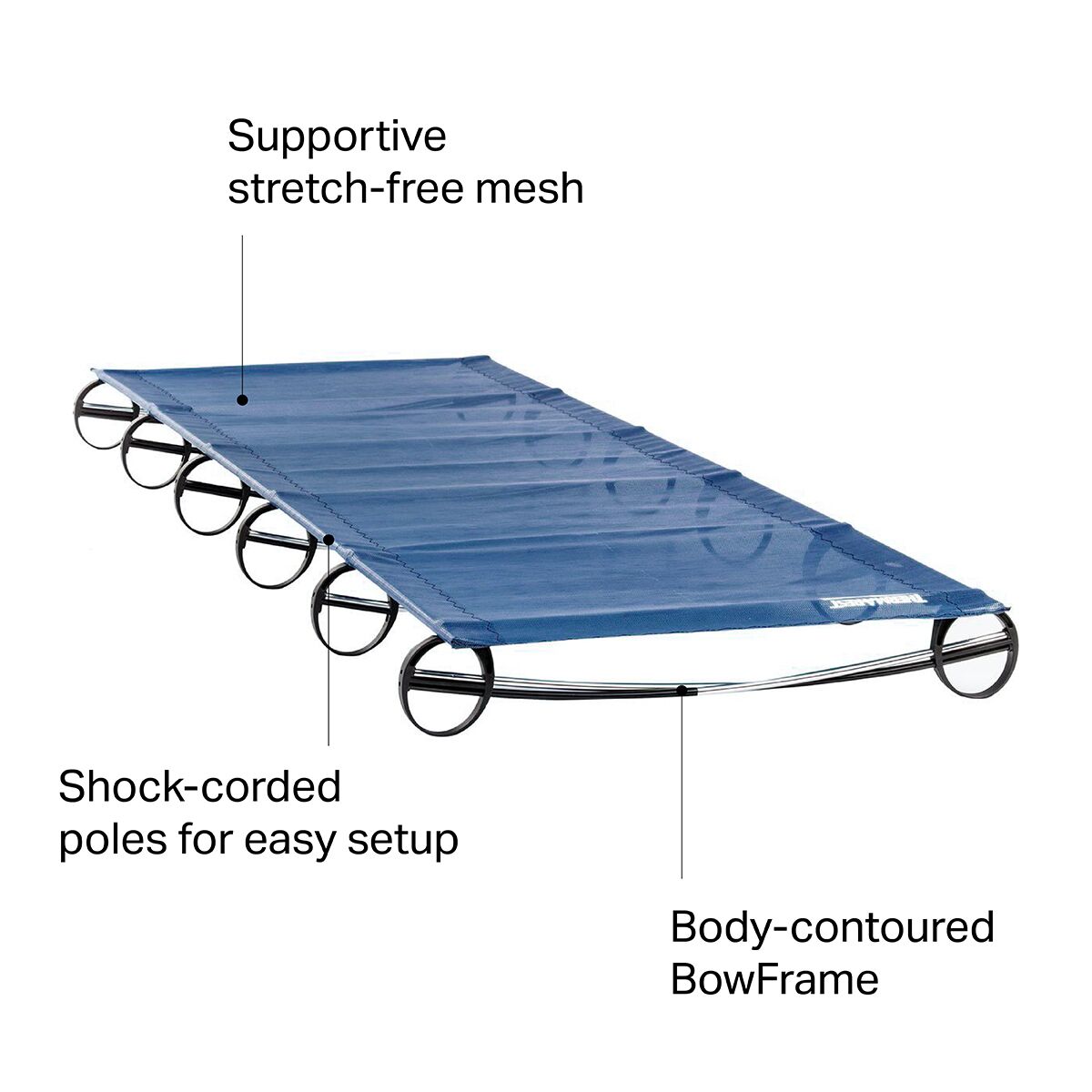  Therm-a-Rest LuxuryLite Mesh Cot - Hike & Camp
